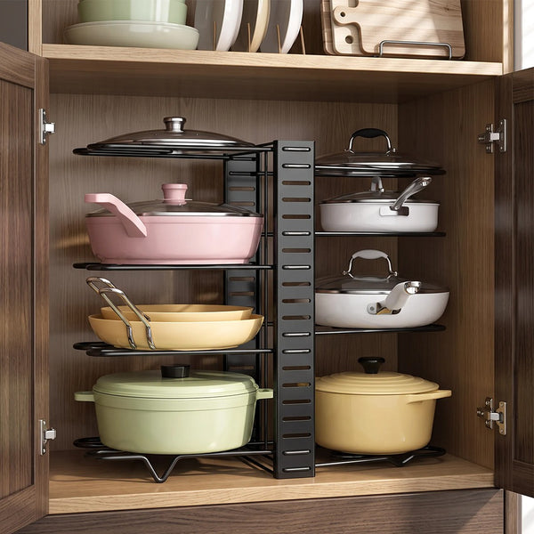 Adjustable Pan Organiser Rack