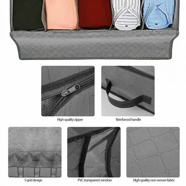 Foldable Under-Bed Storage Bag