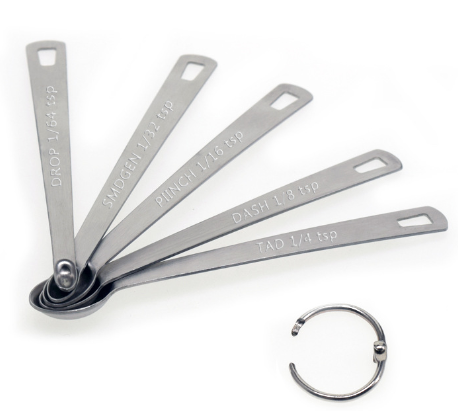 Stainless Steel Measuring Spoons (Set of 5)