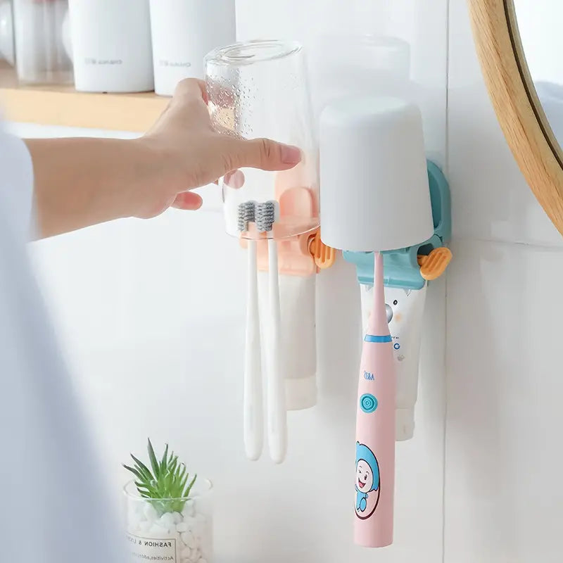 Wall-Mounted Toothpaste Dispenser