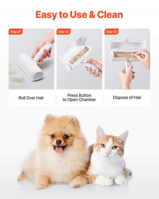Reusable Pet Hair Roller