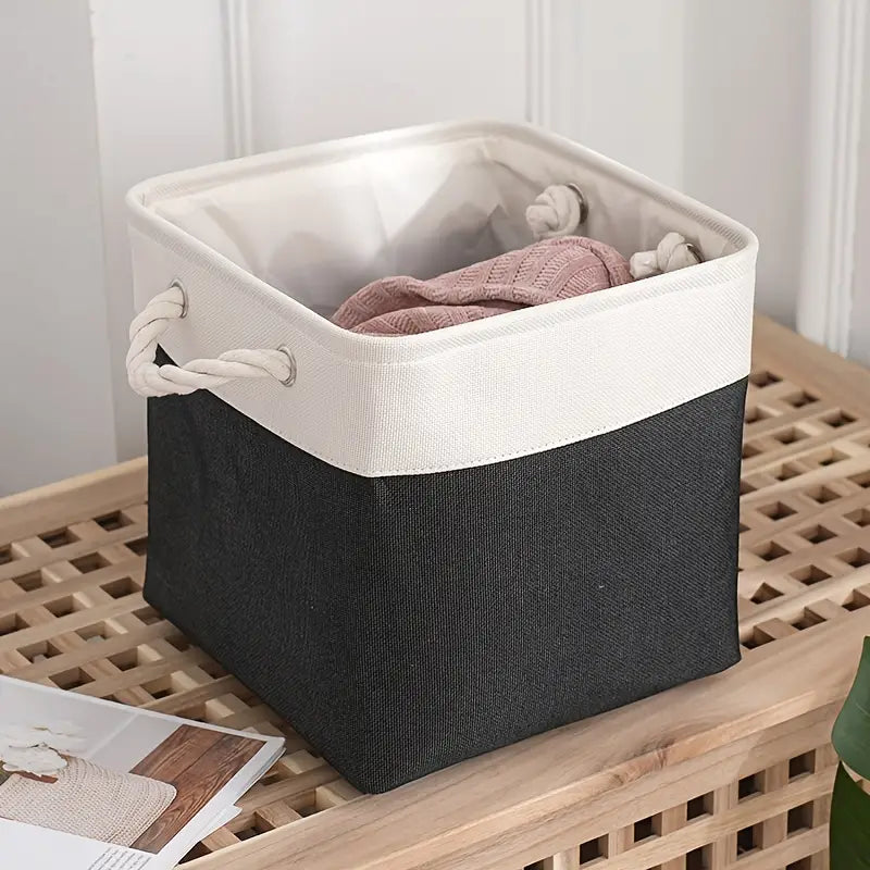Foldable Fabric Storage Basket