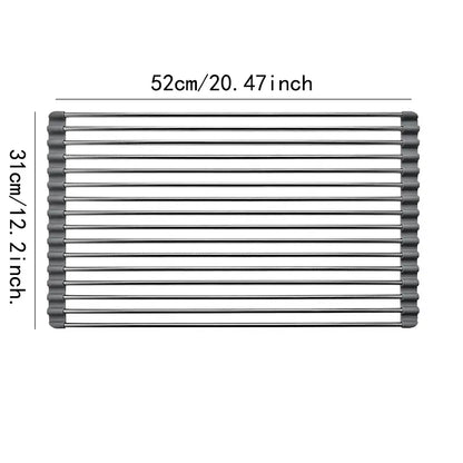 Roll-Up Over-Sink Drying Rack