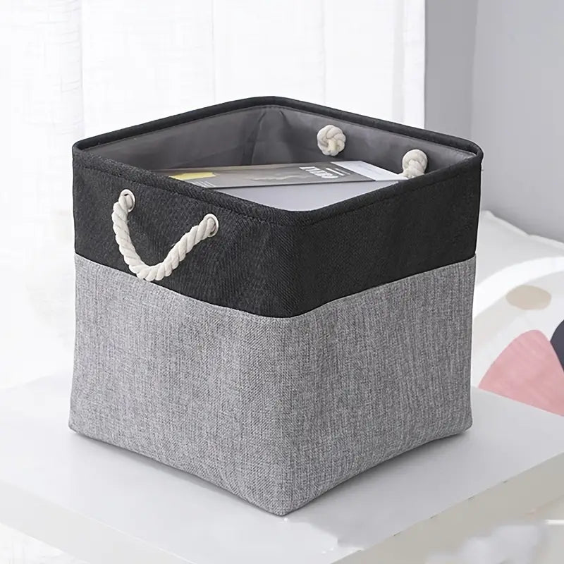 Foldable Fabric Storage Basket