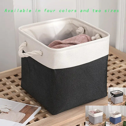 Foldable Fabric Storage Basket
