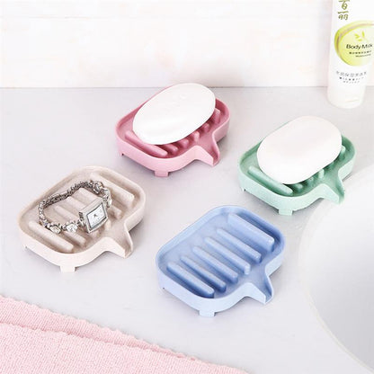 Self-Draining Soap Dish