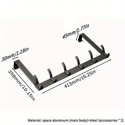 Over-the-Door Hooks (6 Hooks)