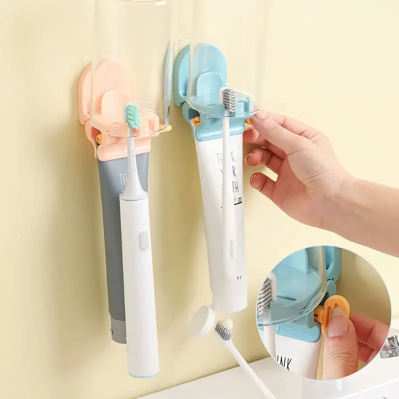 Wall-Mounted Toothpaste Dispenser