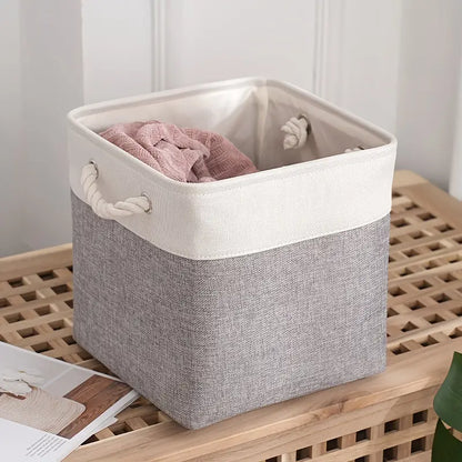 Foldable Fabric Storage Basket