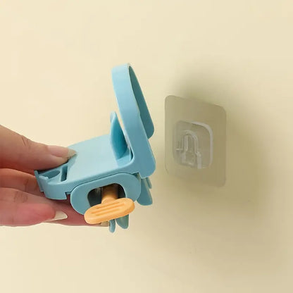 Wall-Mounted Toothpaste Dispenser