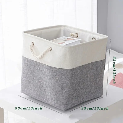 Foldable Fabric Storage Basket