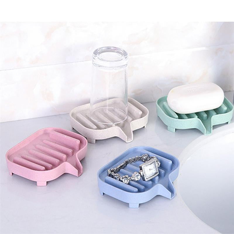 Self-Draining Soap Dish