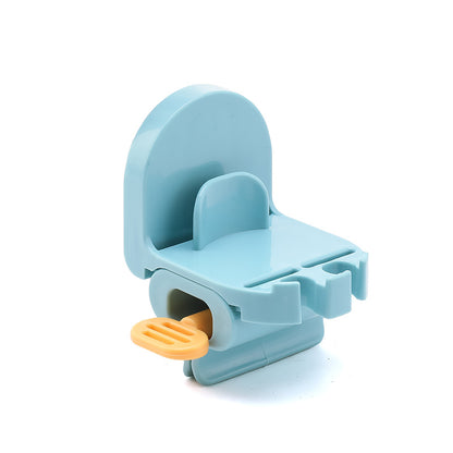 Wall-Mounted Toothpaste Dispenser