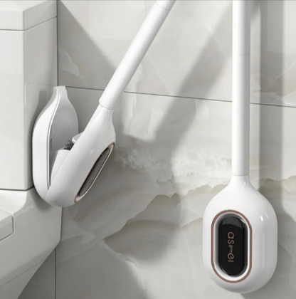 Wall-Mounted Silicone Toilet Brush