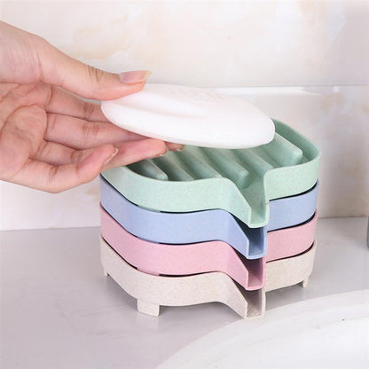 Self-Draining Soap Dish