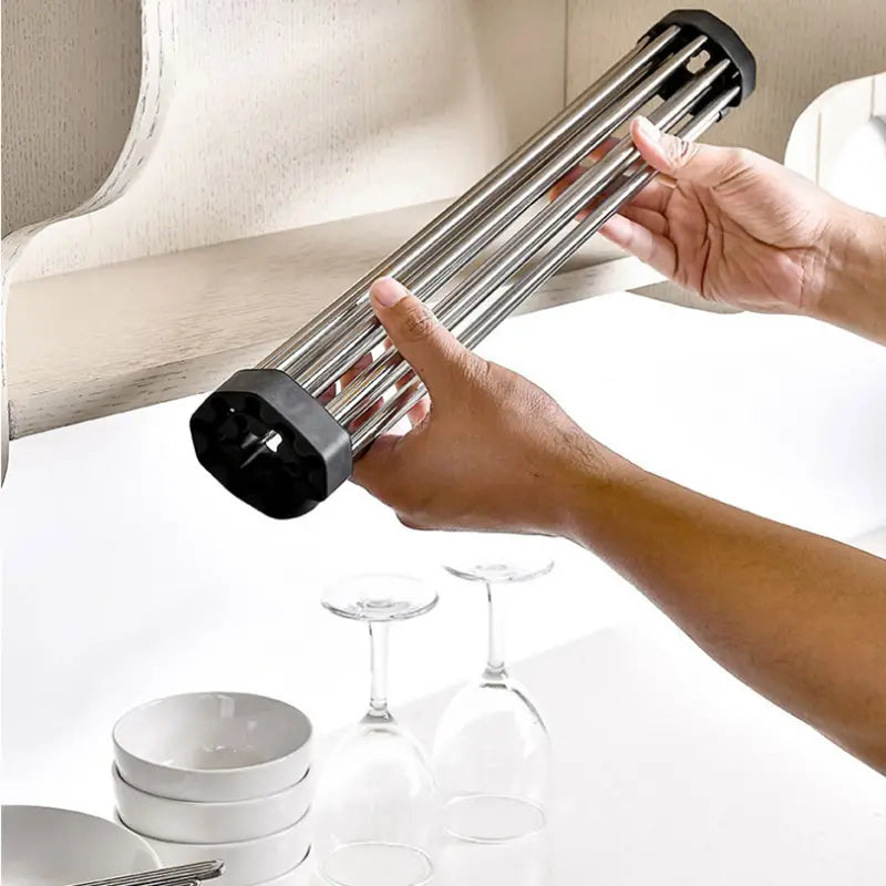 Roll-Up Over-Sink Drying Rack