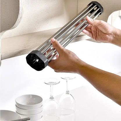 Roll-Up Over-Sink Drying Rack